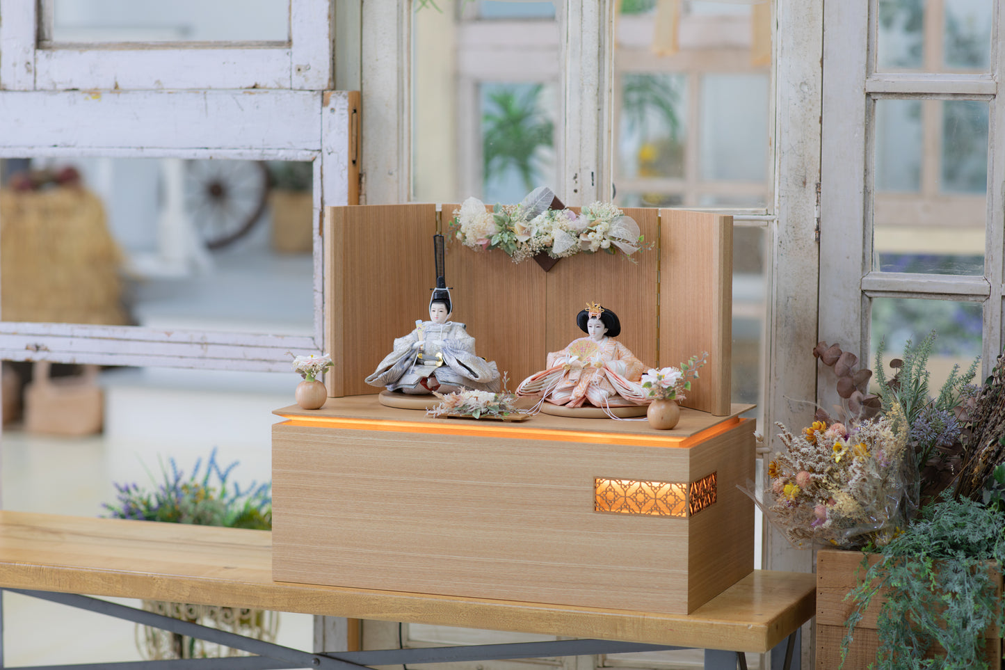 №073328|FlowerGarden|収納飾り|おしゃれ|