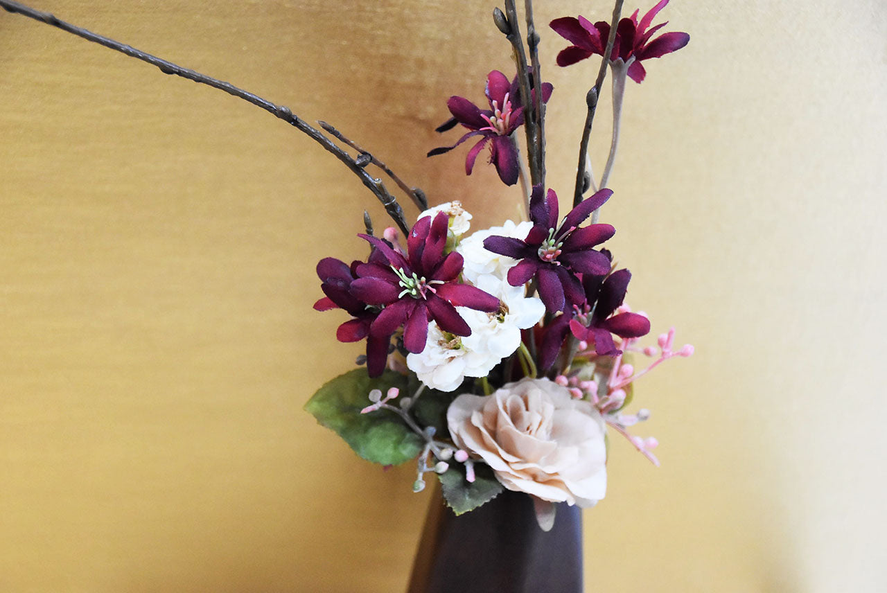 №063321|Burgundy|おしゃれ|収納飾り|