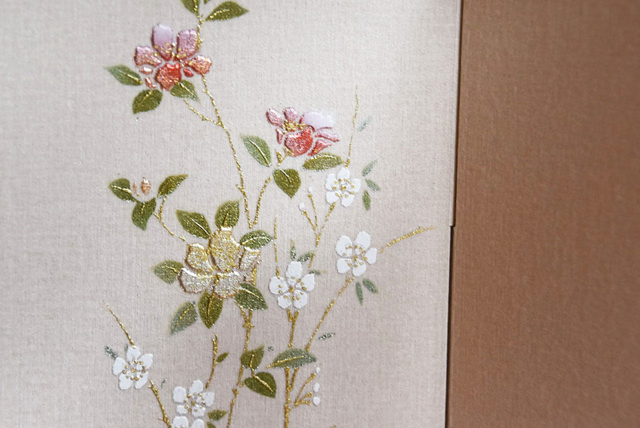 №063320|収納立花桜|コンパクト|収納飾り|