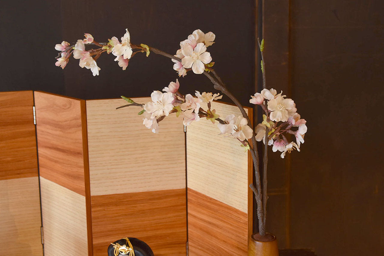 №043303|花梨に桜|WOODSTYLE|コンパクト|