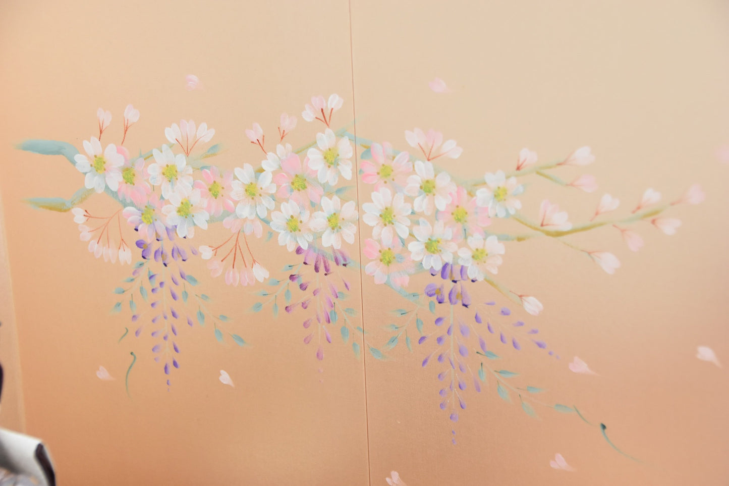 №073359|藤桜|かわいい|古典柄|